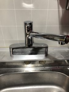 交換後の蛇口