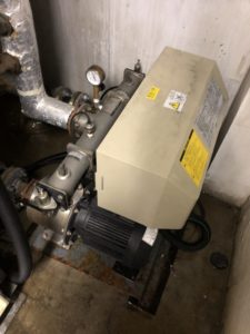 既設の給水ポンプユニット