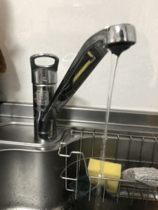 蛇口から水を流す量の目安サンプル