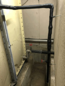 共用水栓設置前