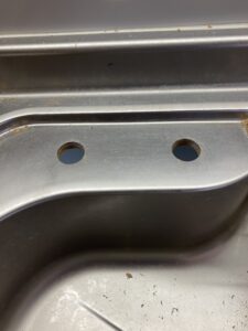 分岐止水栓取り付け穴
