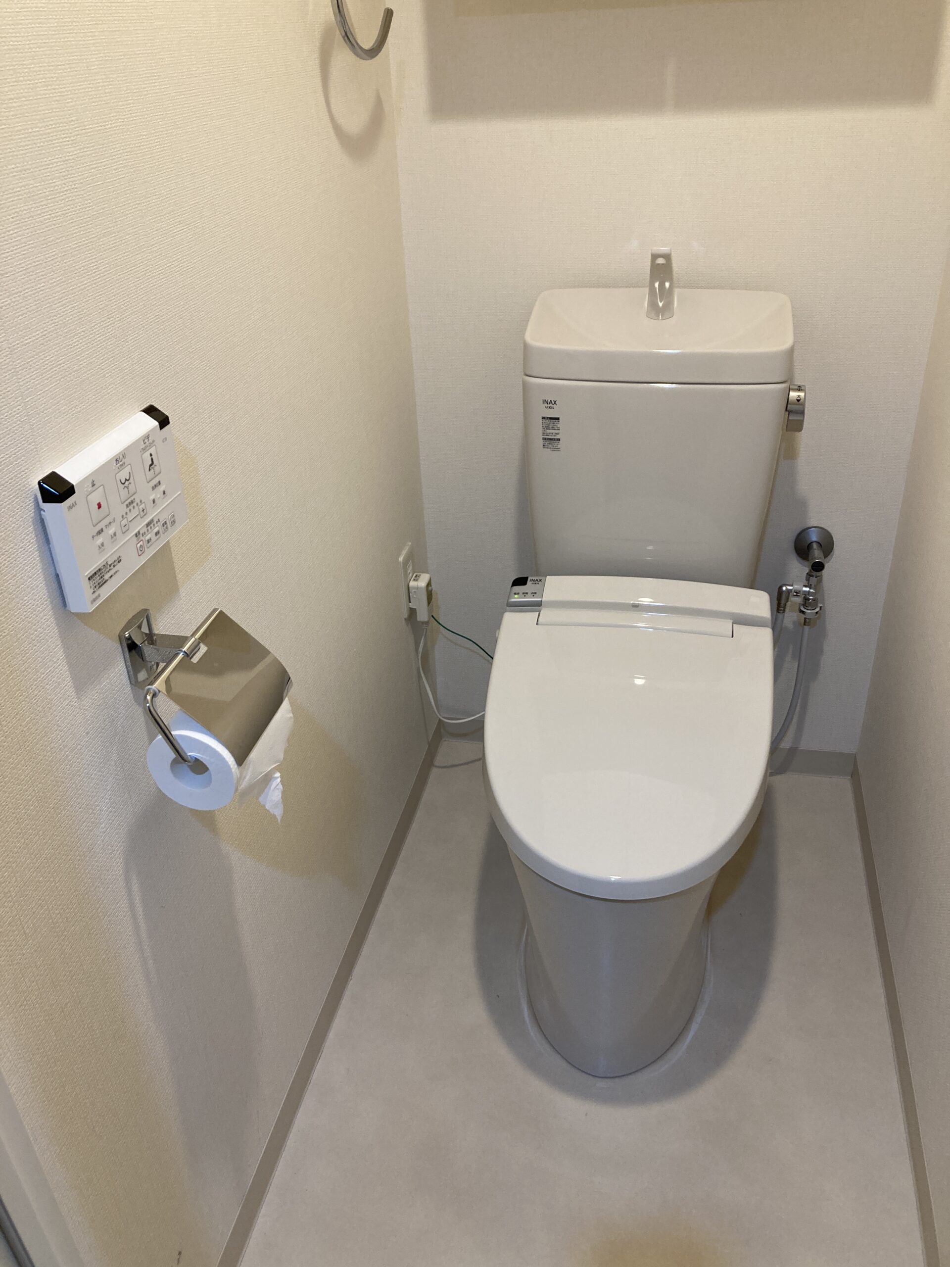 交換後のトイレ（組み合わせ型）