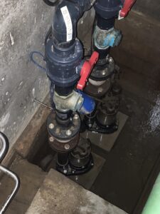 既存の排水ポンプ