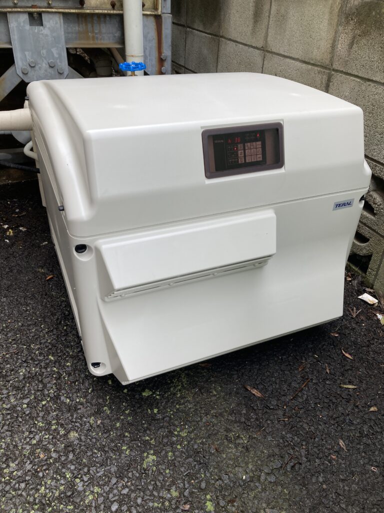 屋外用カバー取付後