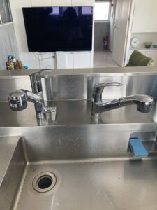 Before 左が浄水専用、右が混合使用