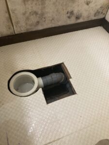 洗濯トラップ交換後