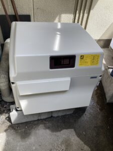 屋外用カバー取付後