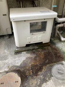 交換前のポンプユニット②