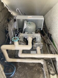 交換後のポンプユニット①